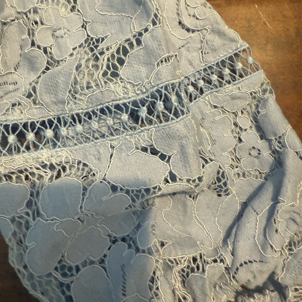 Vince Camuto blue lace dress - Picture 3 of 6
